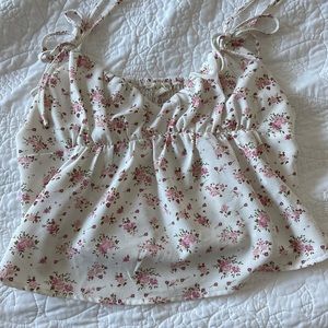 Pacsun Dainty floral tank top